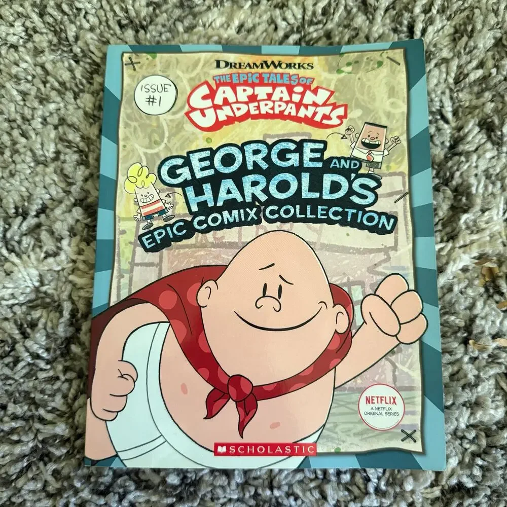 Epic Tales Captain Underpants George Harold's Comix Collection #1 Comic Book